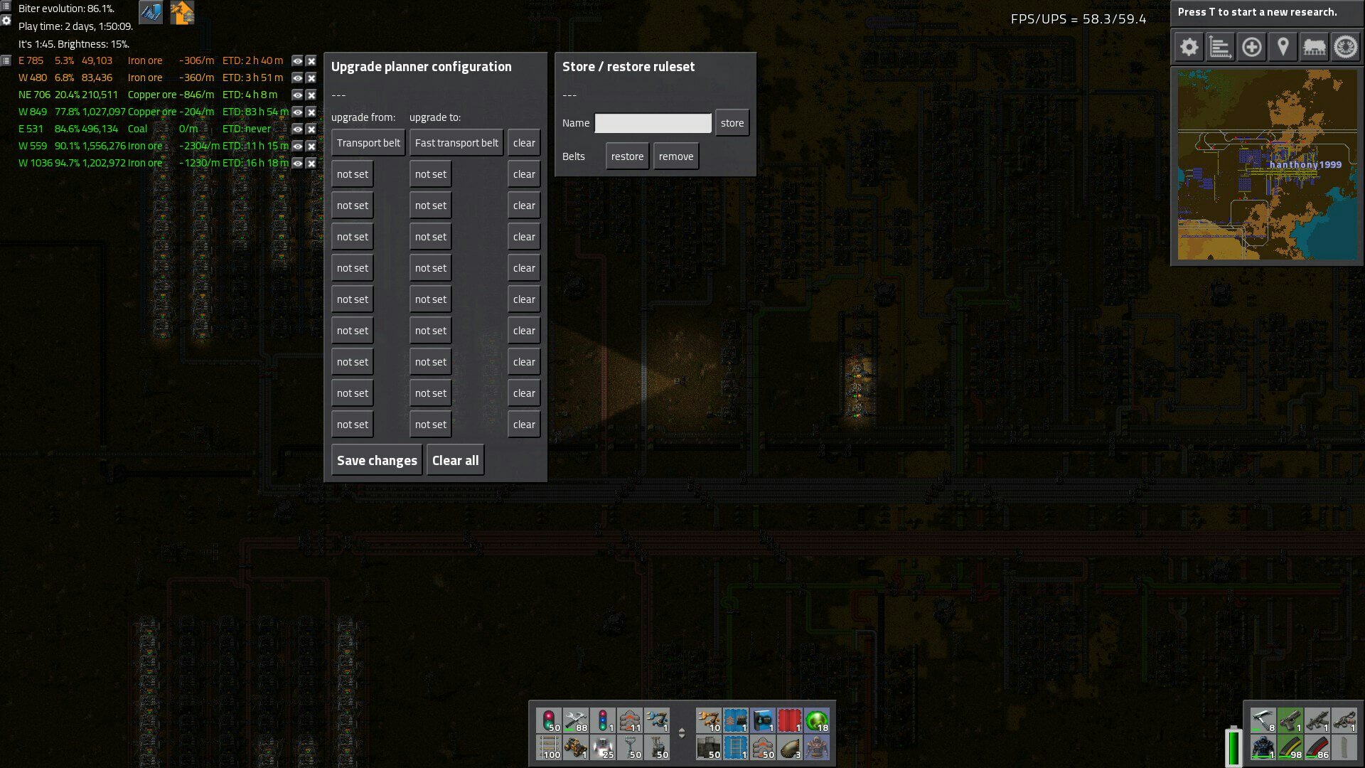 autotrash mod factorio