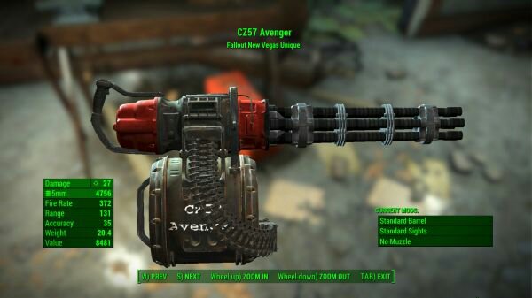 gun mods fallout 4