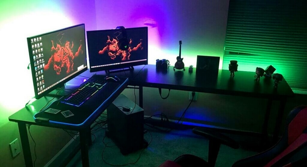 The Best L Shaped Gaming Desk - Gaming Pirate