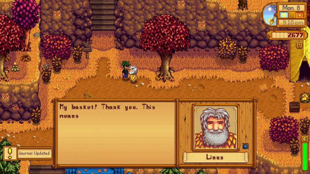 Here S Where To Find Linus Basket In Stardew Valley Gaming Pirate