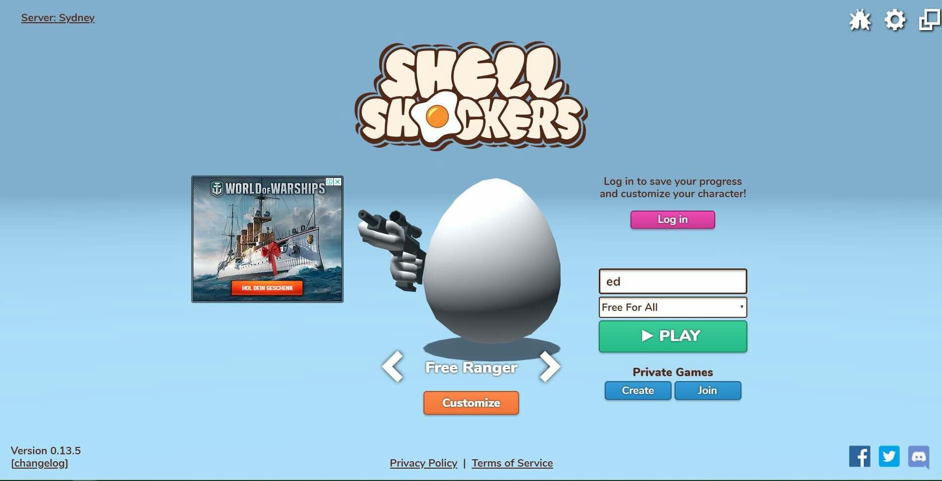 Shell Shocker – CheQQme Game Hub