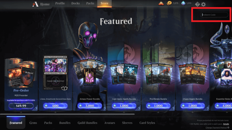 download mtg arena promo codes for free
