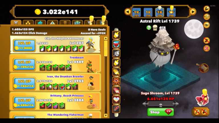 clicker heroes import codes all achievements