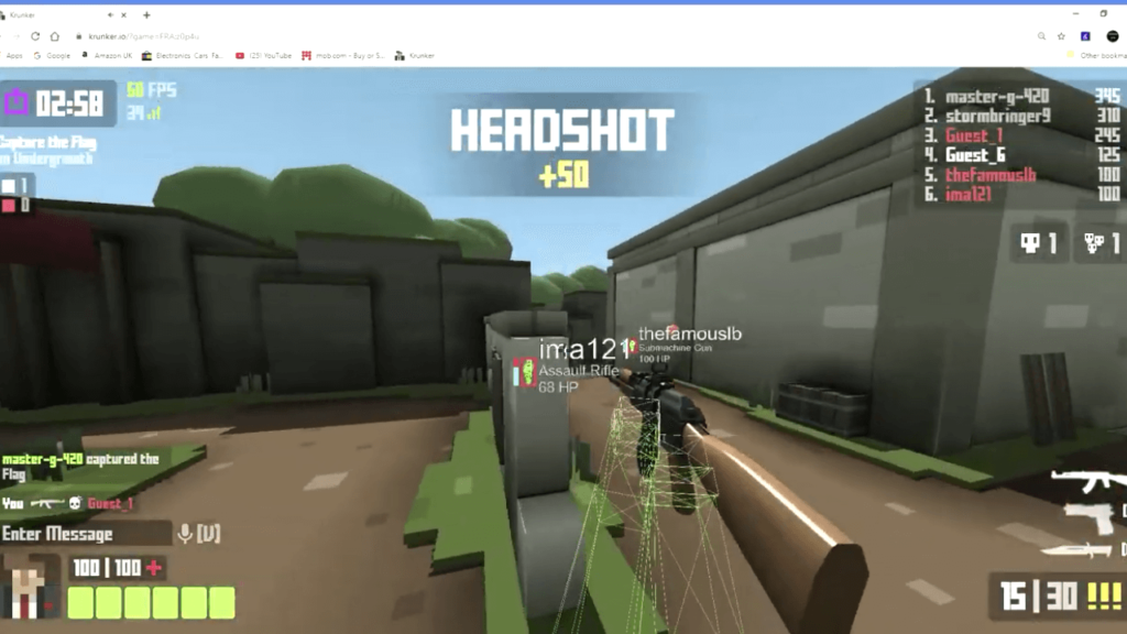 The Best Krunker Aimbot And Krunker Hacks Of 2020 Gaming Pirate - roblox aimbot hack client 2019 july 9