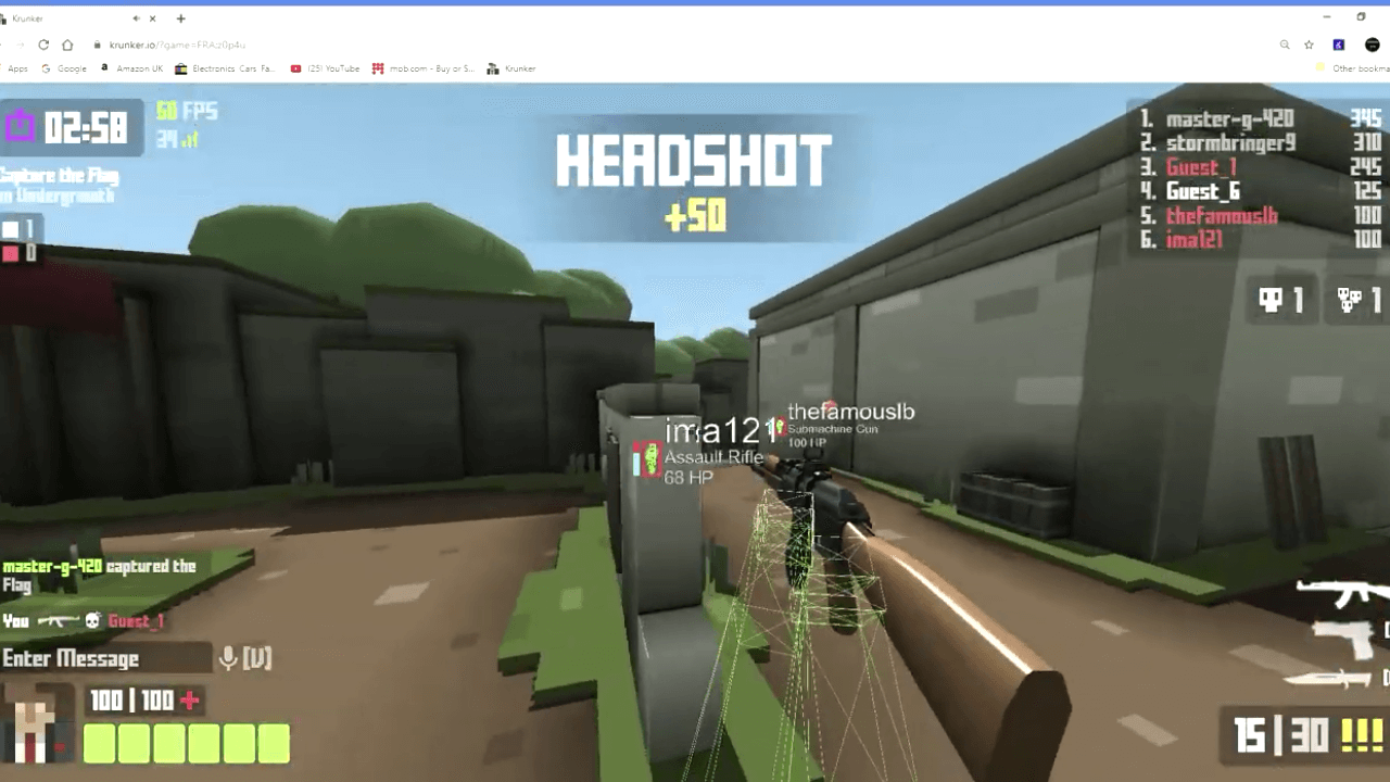 krunker aimbot hack