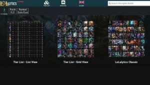 The Best League Of Legends (LoL) Tier List Websites - Gaming Pirate