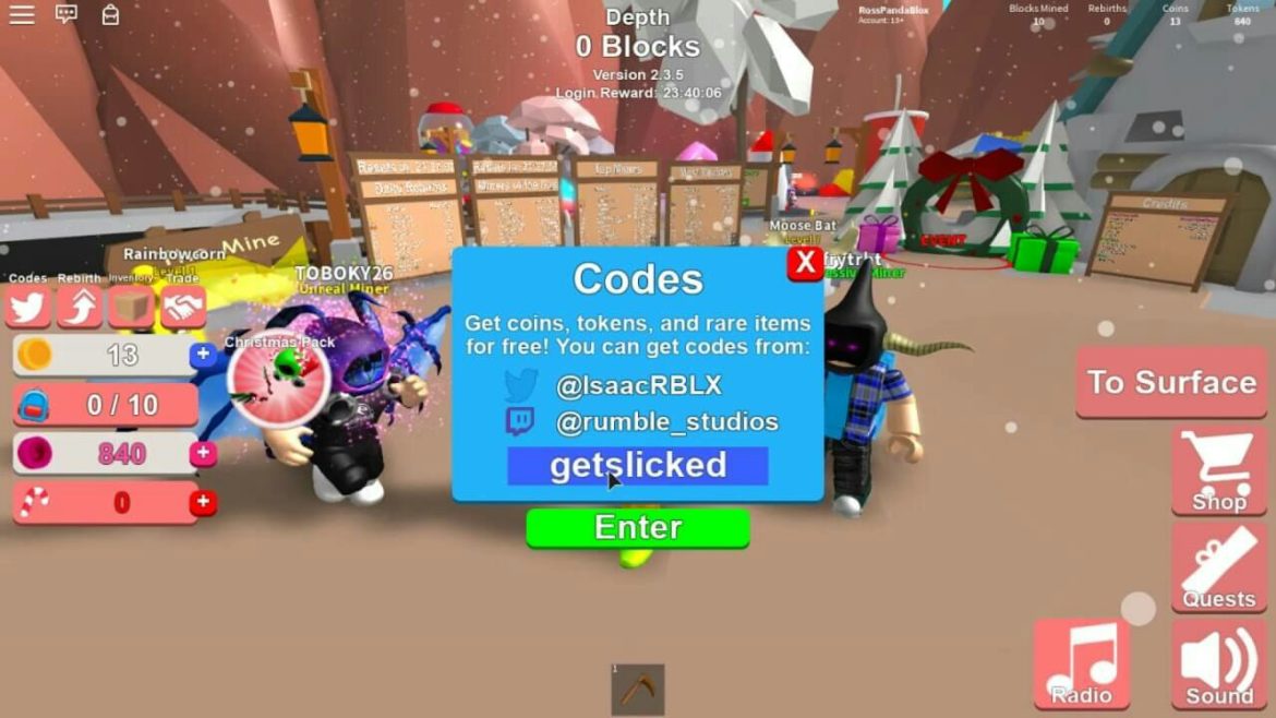 Roblox Mining Simulator Codes 2023 Gaming Pirate