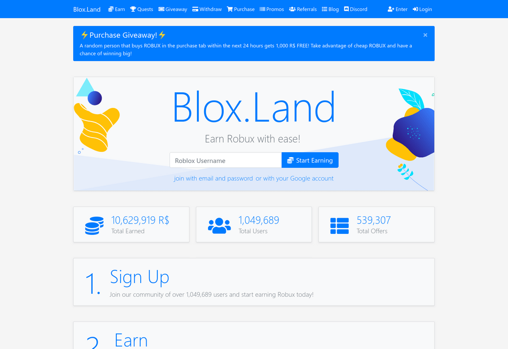 Bloxland Giveaway