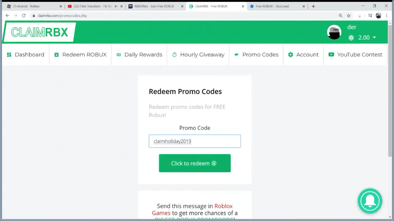 Robux Codes Free Real