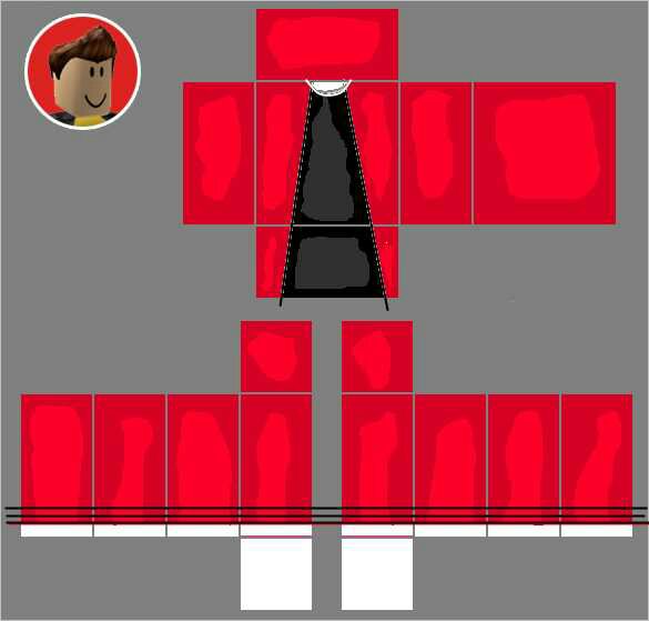 Roblox Shirt Template Ready To Use transparent PNG - StickPNG