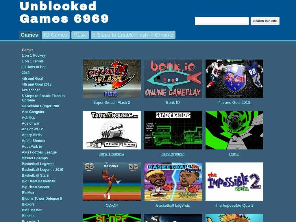 Unblocked games 6969