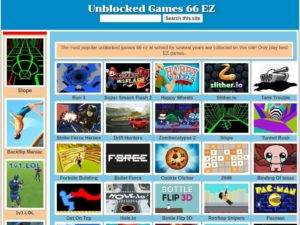 free unblocked game websites