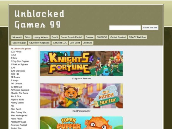 Best Unblocked Games Websites Of 2023 - Gaming Pirate