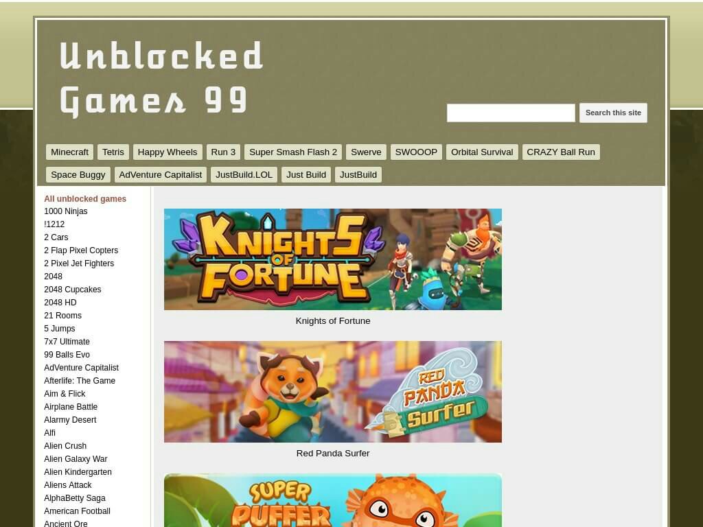 unblocked games websites wtf