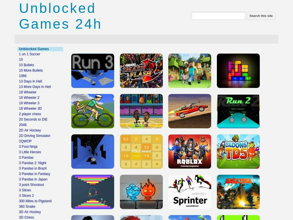 best unblocked games websites for school