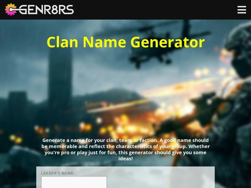 clan-name-generator