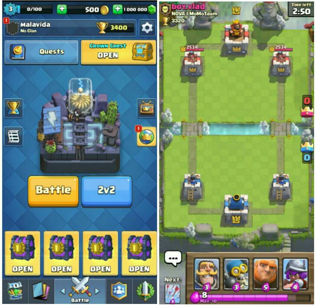 clash royale private server