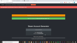 steam account generator