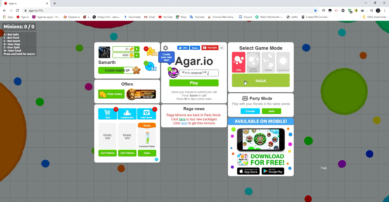 agario bot hack