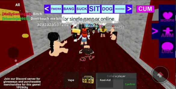 sex game on roblox