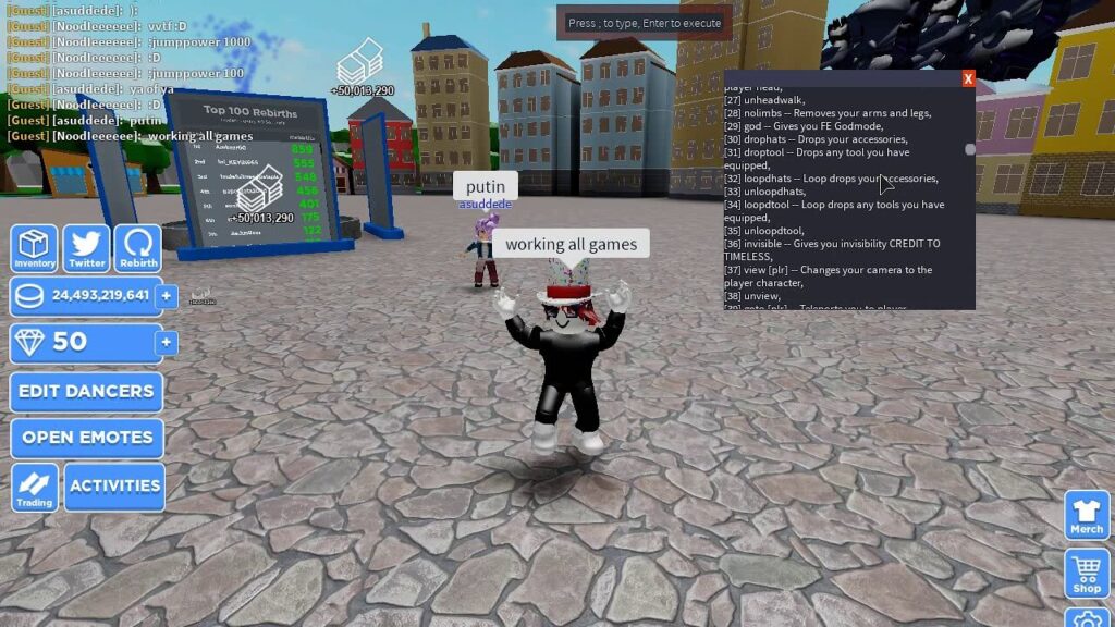 how to make your body invisible on roblox 2021