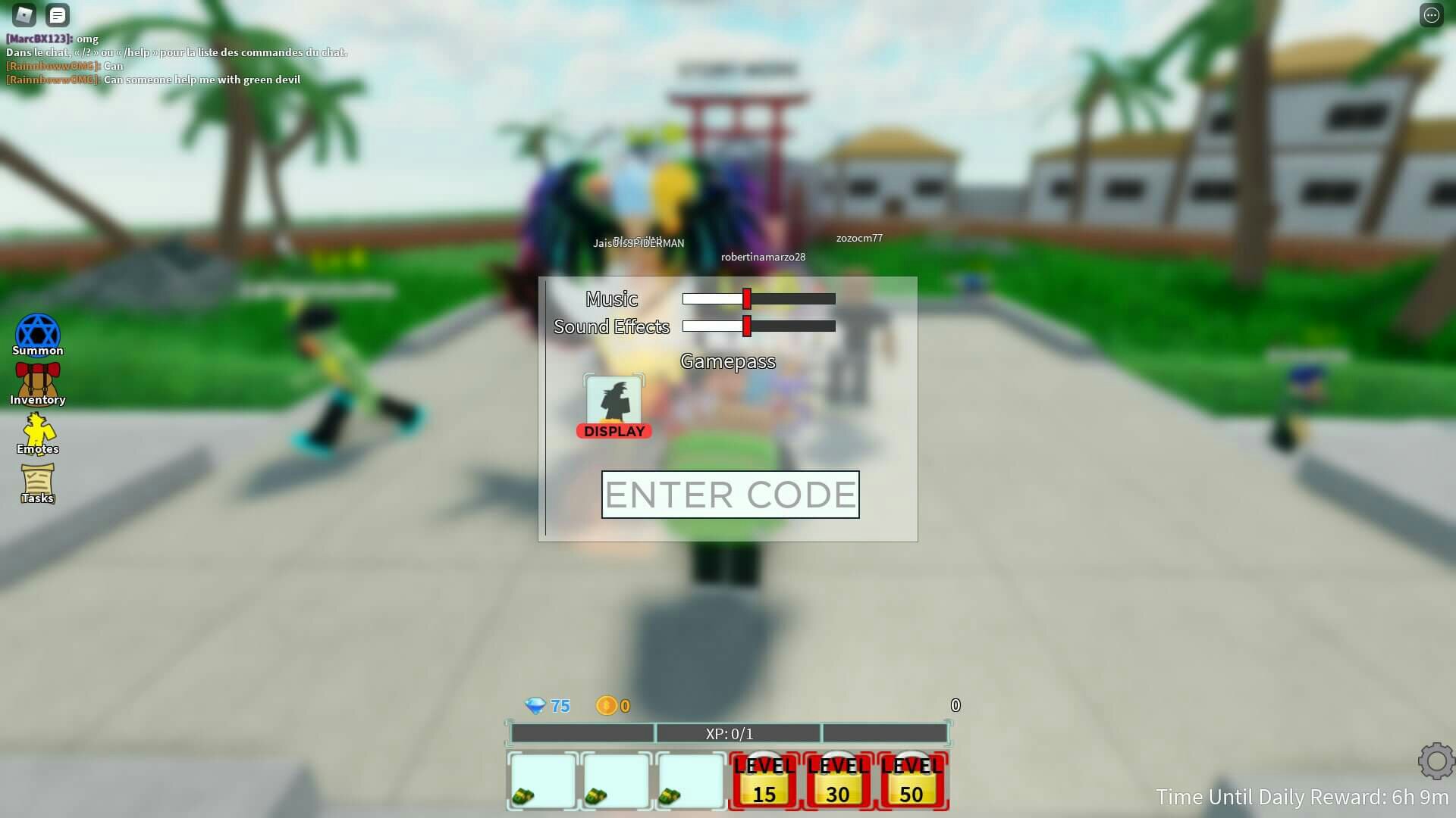 codes for all star tower defense roblox