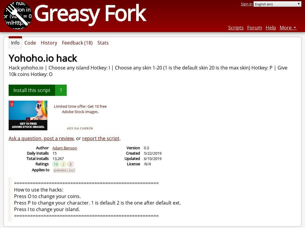 Yohoho Io Hacks Greasy Fork