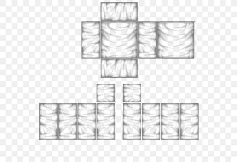 Roblox White Shaded Shirt Template