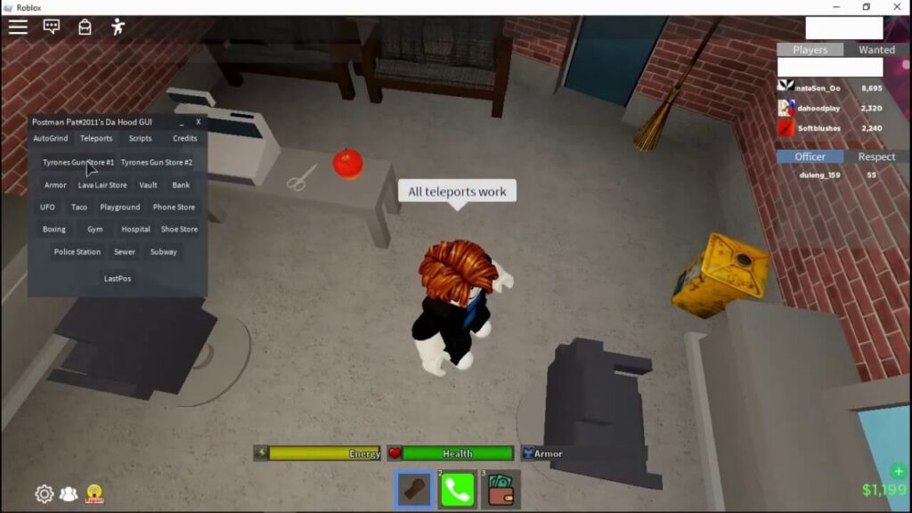 Roblox Da Hood Script (2023) Gaming Pirate