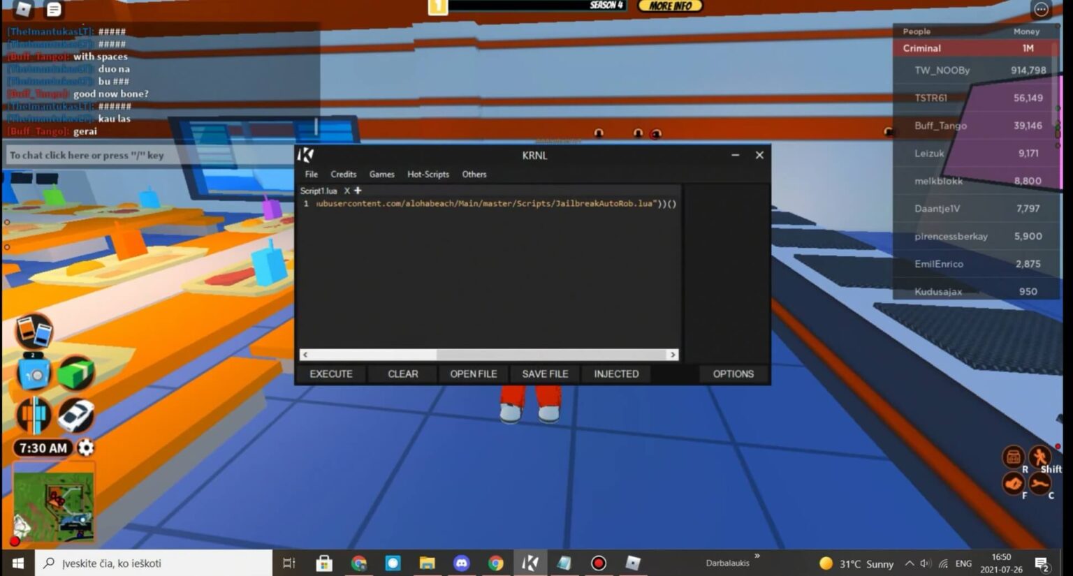 Roblox Jailbreak Script (2022) - Gaming Pirate