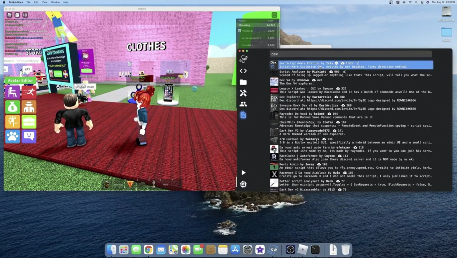 roblox hacks for mac