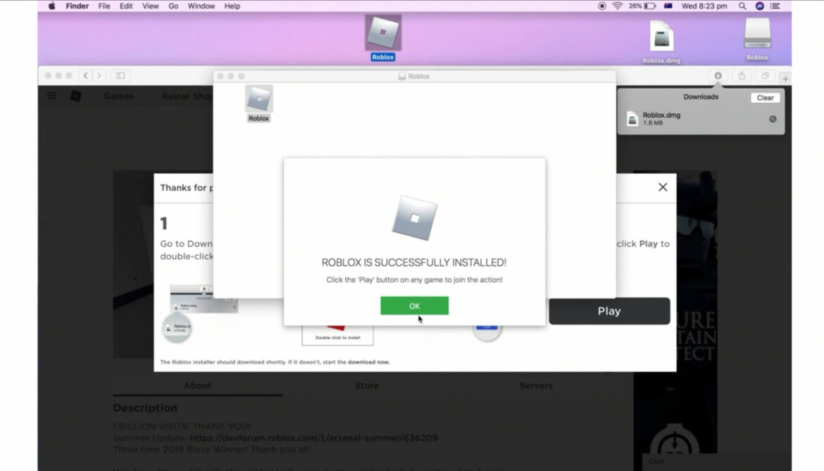 roblox dmg installer