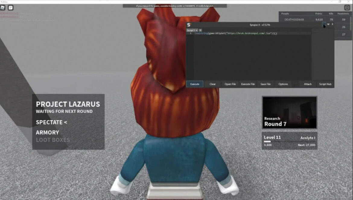 Roblox Project Lazarus Script (2024) Gaming Pirate