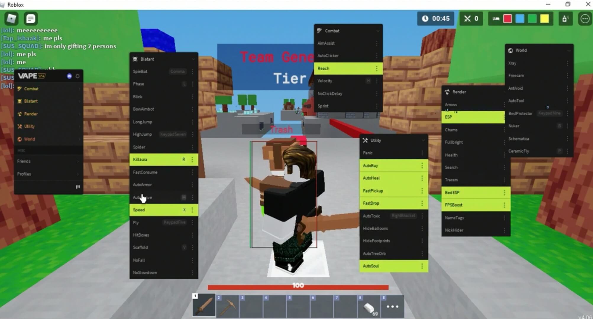 roblox all game aimbot and hbe hackscript