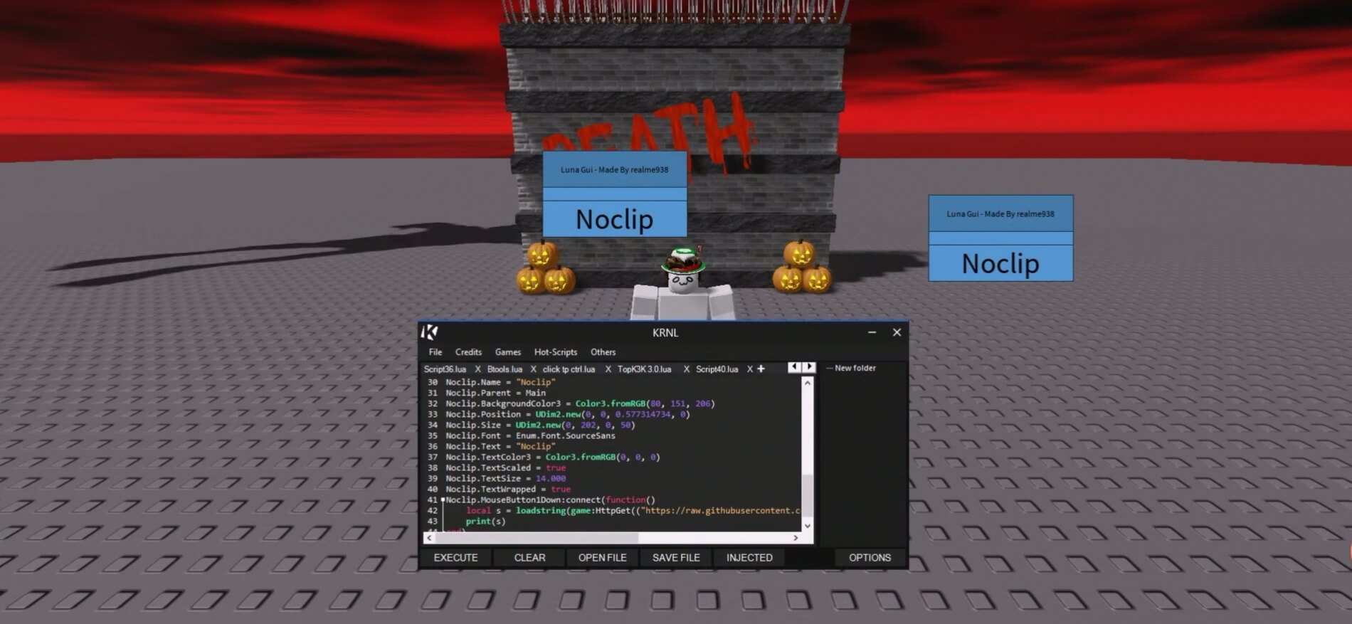 roblox-noclip-script