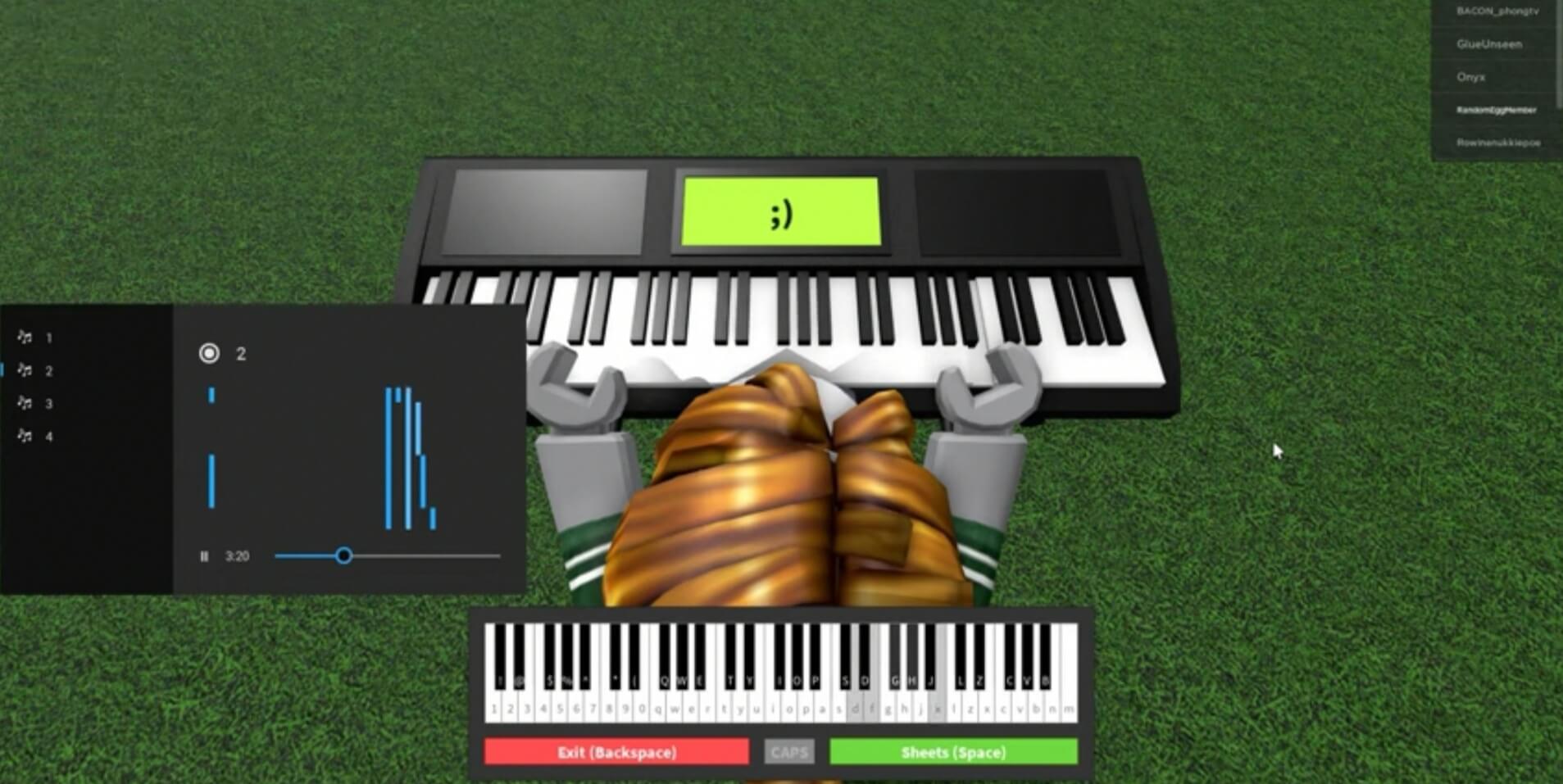 how to play in coming home on roblox piano 