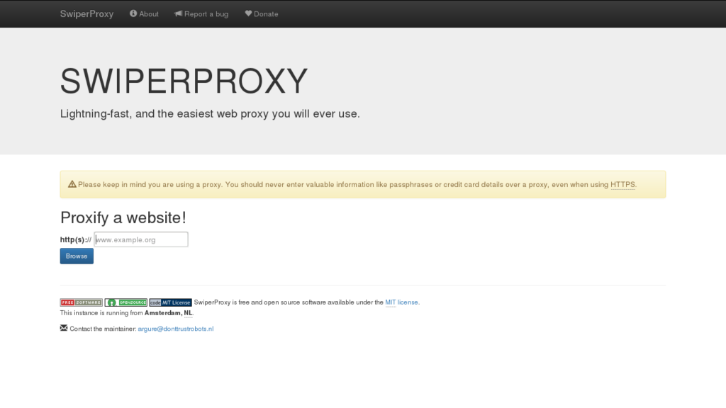 Miniproxy 