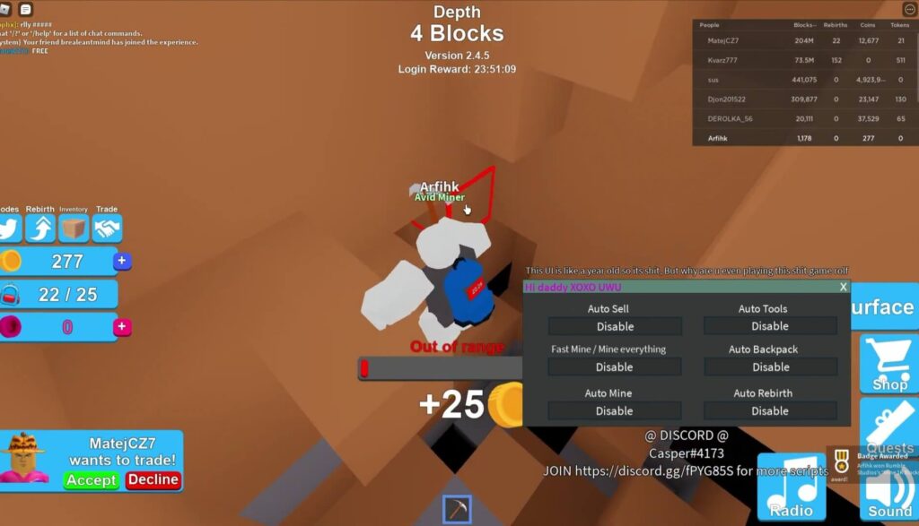 mining-simulator-script