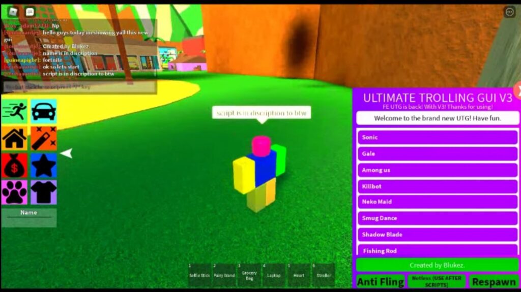 ultimate trolling gui - Roblox