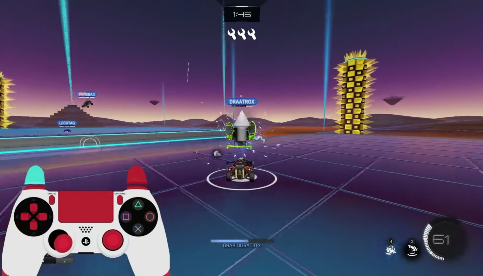 How to Grab In Knockout Rocket League Gaming Pirate