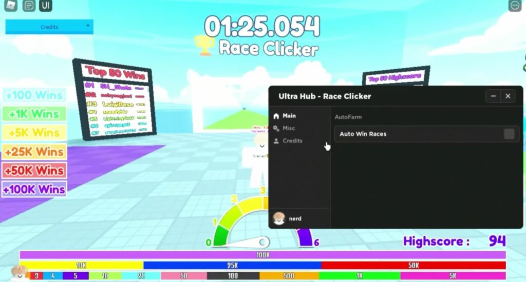 race-clicker-script