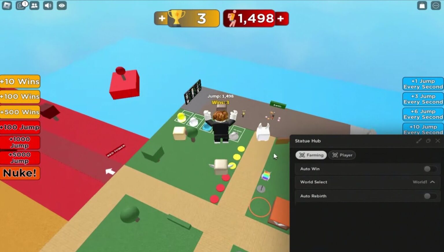 Every Second You Get +1 Jump Power Script Gaming Pirate