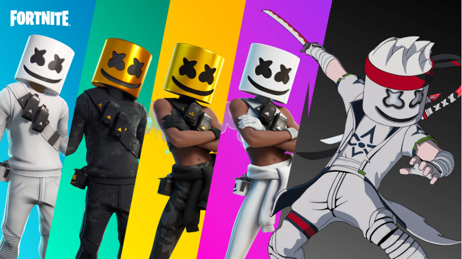 marshmello fortnite skin