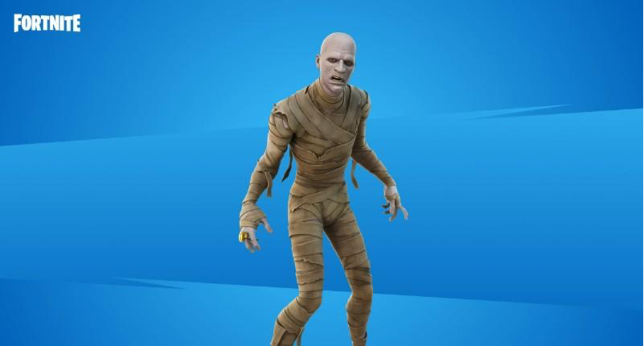 the mummy fortnite skin