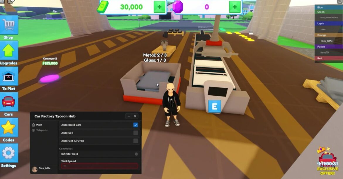 Roblox Car Factory Tycoon Script (2023) Gaming Pirate