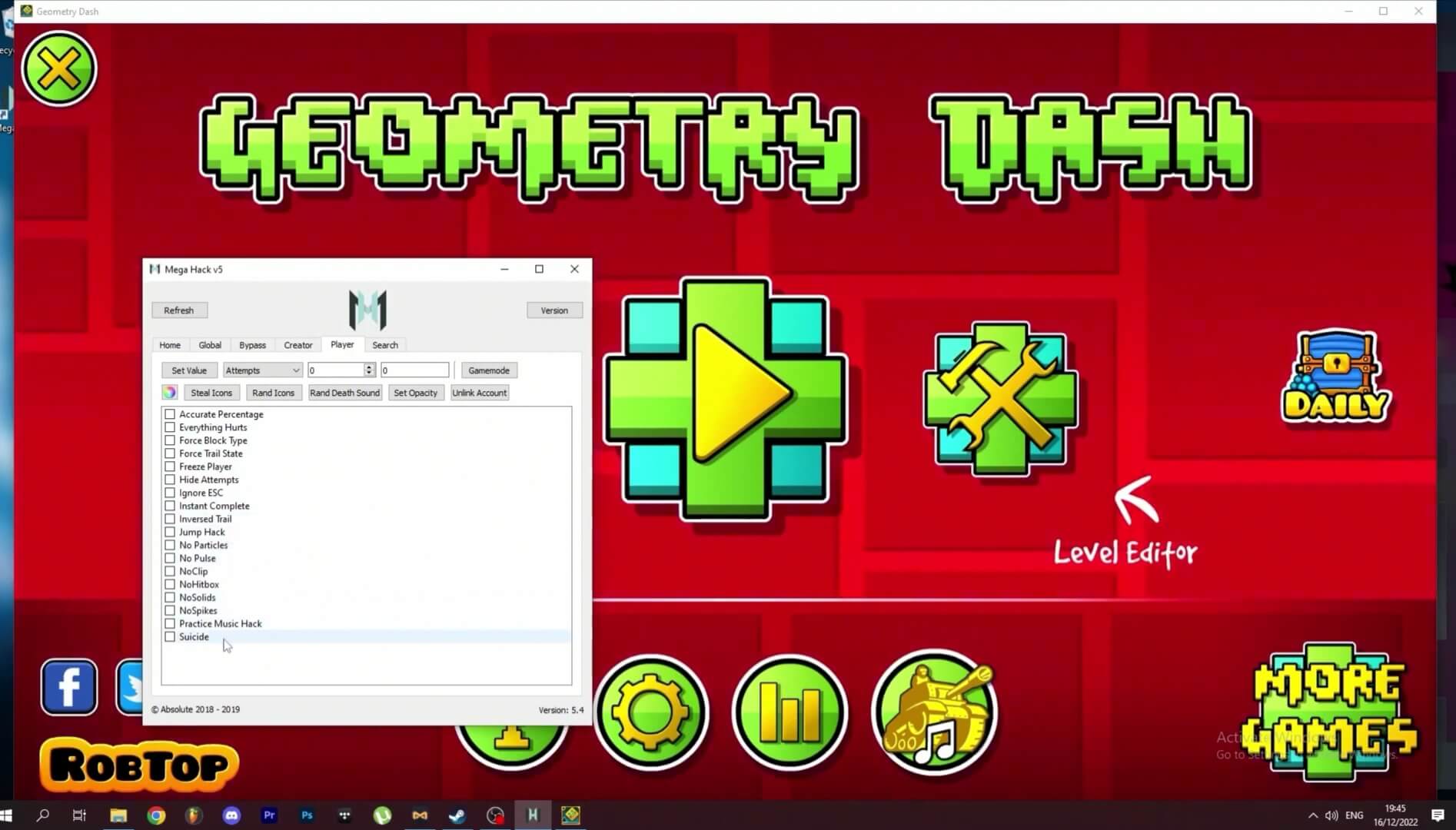 geometry dash hackeado ios