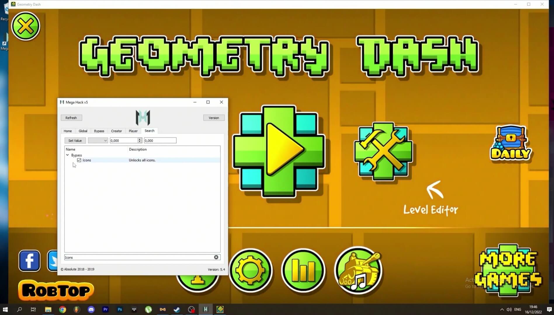 Geometry Dash Hacks Unlock All Icons No Clip And More Gaming Pirate   Geometry Dash Hacks7 