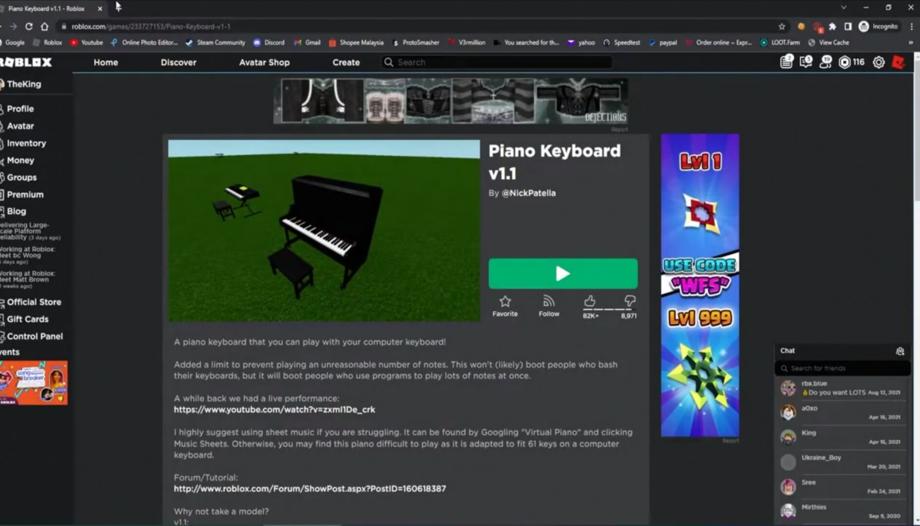 Roblox MIDI Player Script (2023) Gaming Pirate