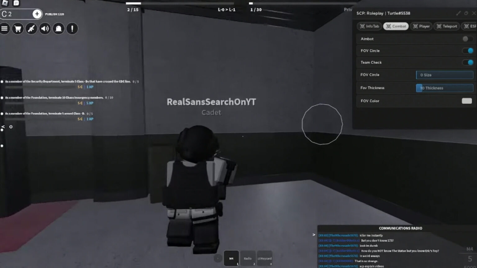 SCP Roleplay Script: Silent Aim, ESP, Hitbox and More - Gaming Pirate