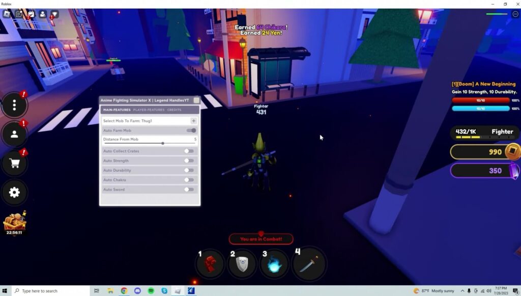 Anime Fighters Simulator Script Roblox (Arceus X) – Financial